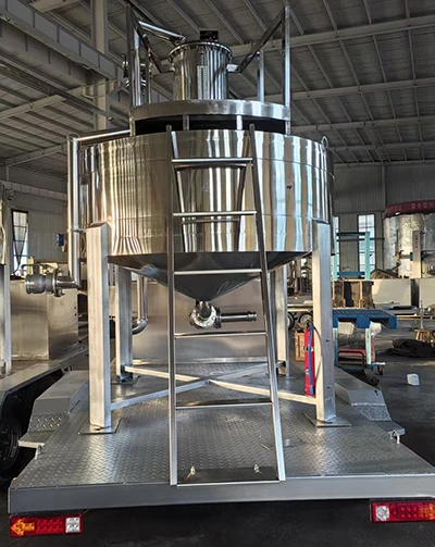 1000L-2000L Prover bakas su priekaba.